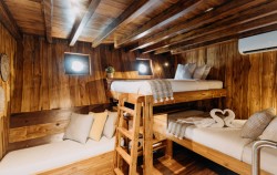 Twin Bed Cabin,Komodo Boats Charter,Private trip by Andamari Deluxe Phinisi