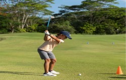 Golfer image, Bali National Golf Club, Bali Golf Spots