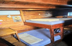 Sharing Cabin image, Open Trip 2D1N by Captain Octopus Deluxe Phinisi, Komodo Open Trips