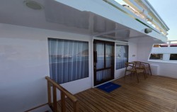 Master Balcony,Komodo Boats Charter,Private Trip by Invictus Deluxe Phinisi