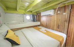 Superior Cabin,Komodo Boats Charter,Private trip by NK Jaya 2 Deluxe Phinisi