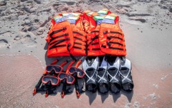 Snorkel Equipment,Komodo Boats Charter,Private trip by RRI Bahari 1 Speedboat