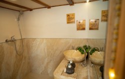 Japanese Bathroom,Komodo Boats Charter,Private Trip by Vinca Voyages Luxury Phinisi