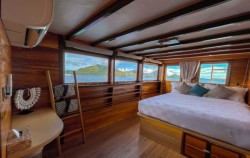 Western Cabin,Komodo Boats Charter,Private Trip by Vinca Voyages Luxury Phinisi