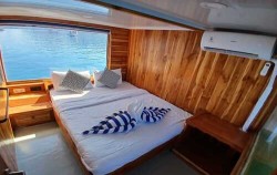 Master Cabin,Komodo Boats Charter,Private trip by Ardea Deluxe Phinisi