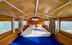 Master Cabin,Komodo Boats Charter,Private trip by Bajo Sunset Regular Phinisi