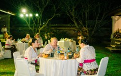 Dinner at Puri Anom,Bali Wellness Retreats,Wellness Activities by Dwaraloka Authentic