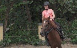 Kids Riding with horse,Bali Horse Riding,Saba Horse Riding