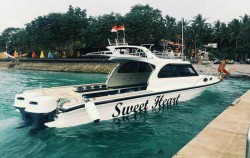 Speed boat,Bali Boats Charter,Boat Charter by Sweet Heart Speed Boat