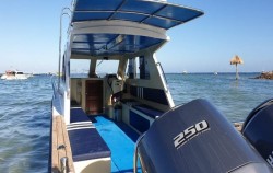 Inside boat image, Boat Charter by Sweet Heart Speed Boat, Bali Boats Charter